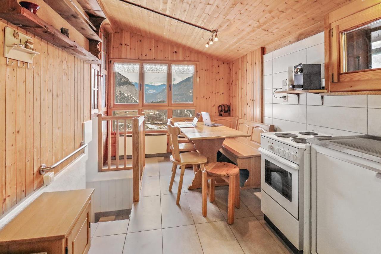 Charmant Chalet Dans La Montagne Proche De Verbier Sembrancher Eksteriør billede