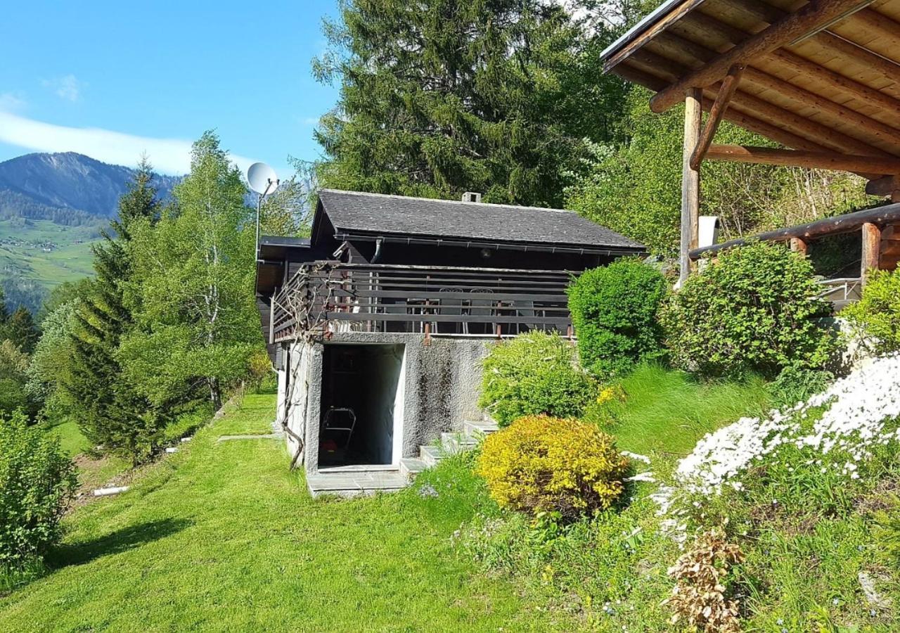 Charmant Chalet Dans La Montagne Proche De Verbier Sembrancher Eksteriør billede