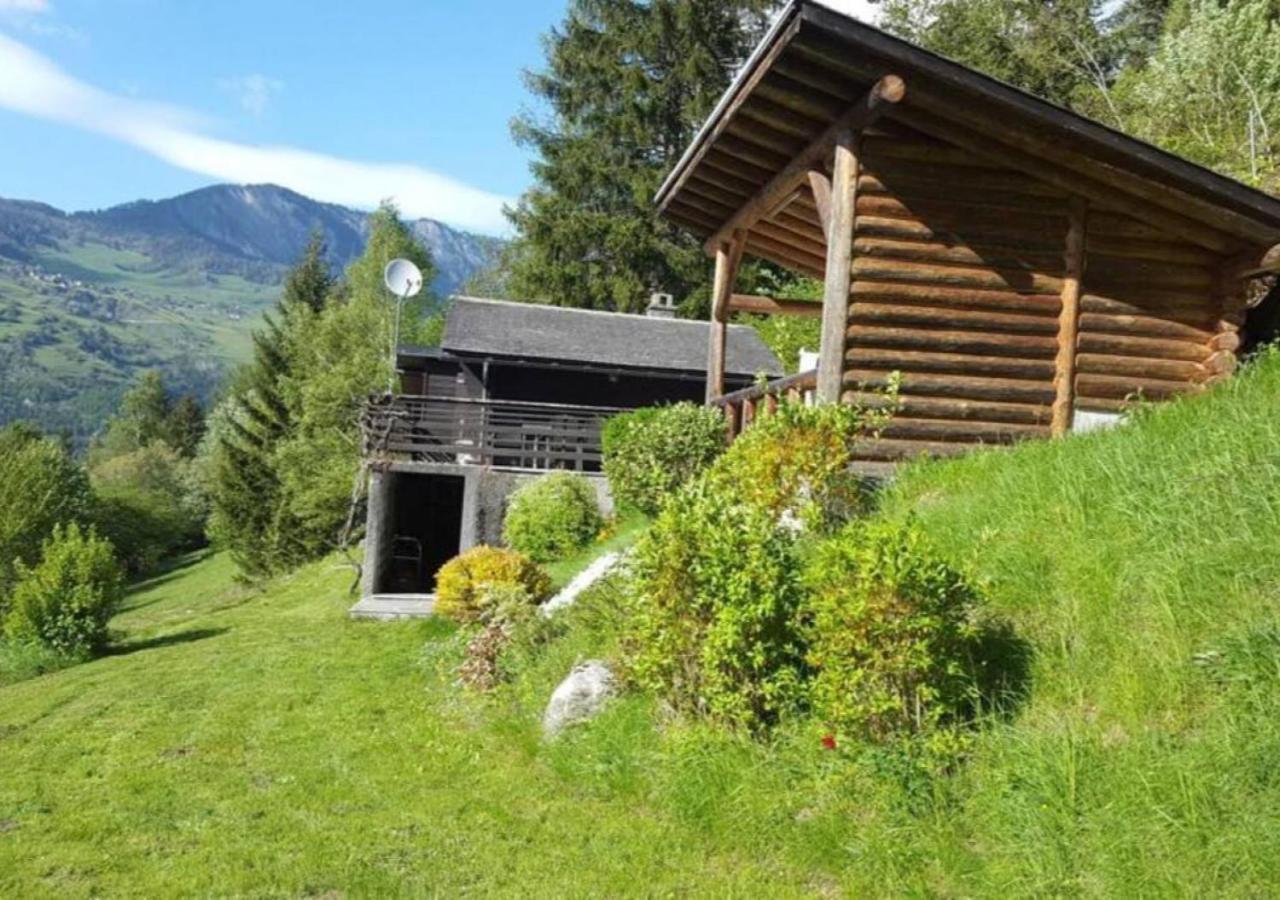 Charmant Chalet Dans La Montagne Proche De Verbier Sembrancher Eksteriør billede